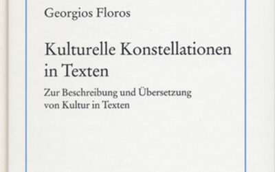 Kulturelle Konstellationen in Texten